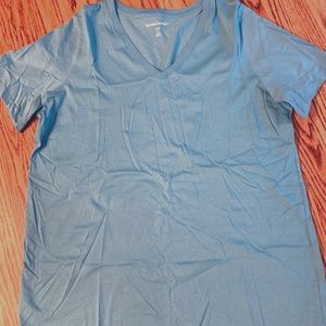 Woman Within. Perfect V Neck Tee